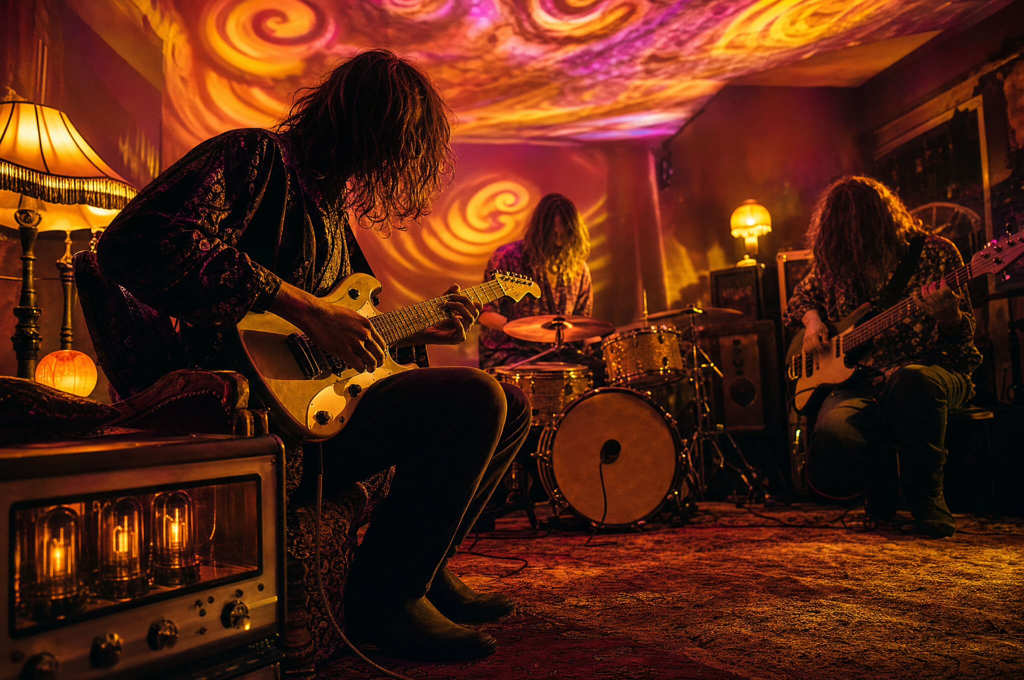 Blues at the Building: Psychedelia event poster