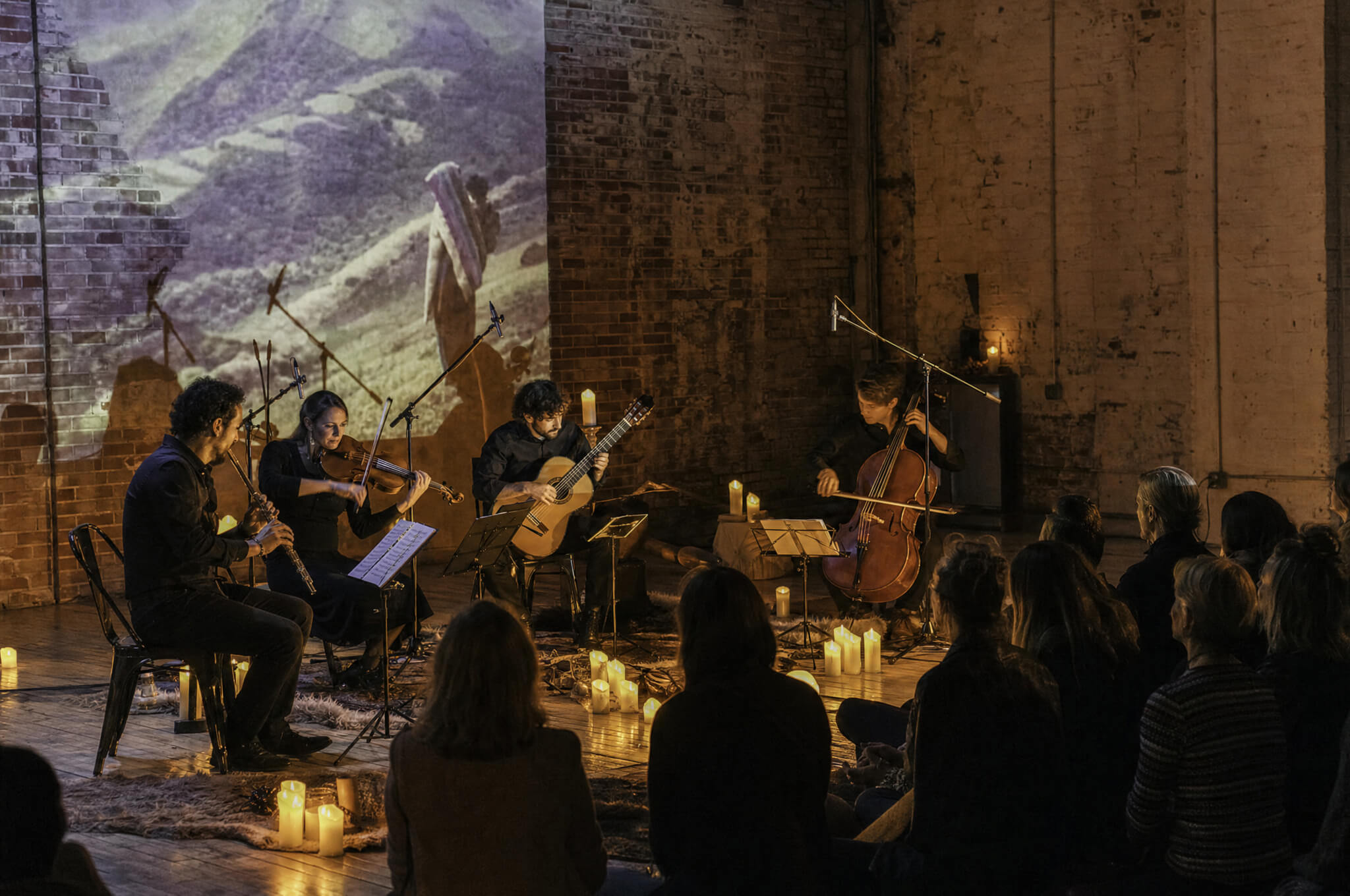 Cantos Sagrados — Viento Sur Ensamble event poster