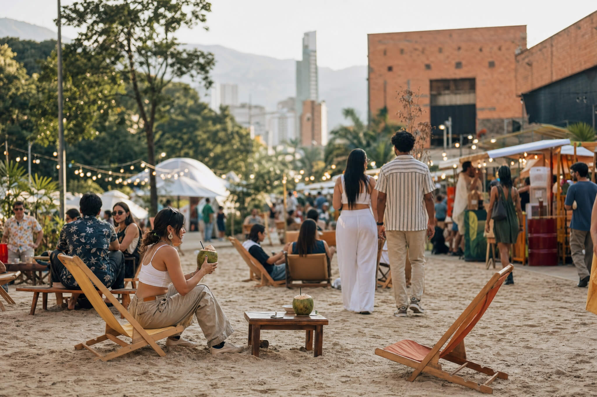 Días de Playa at Teatro Pablo Tobón Uribe event poster