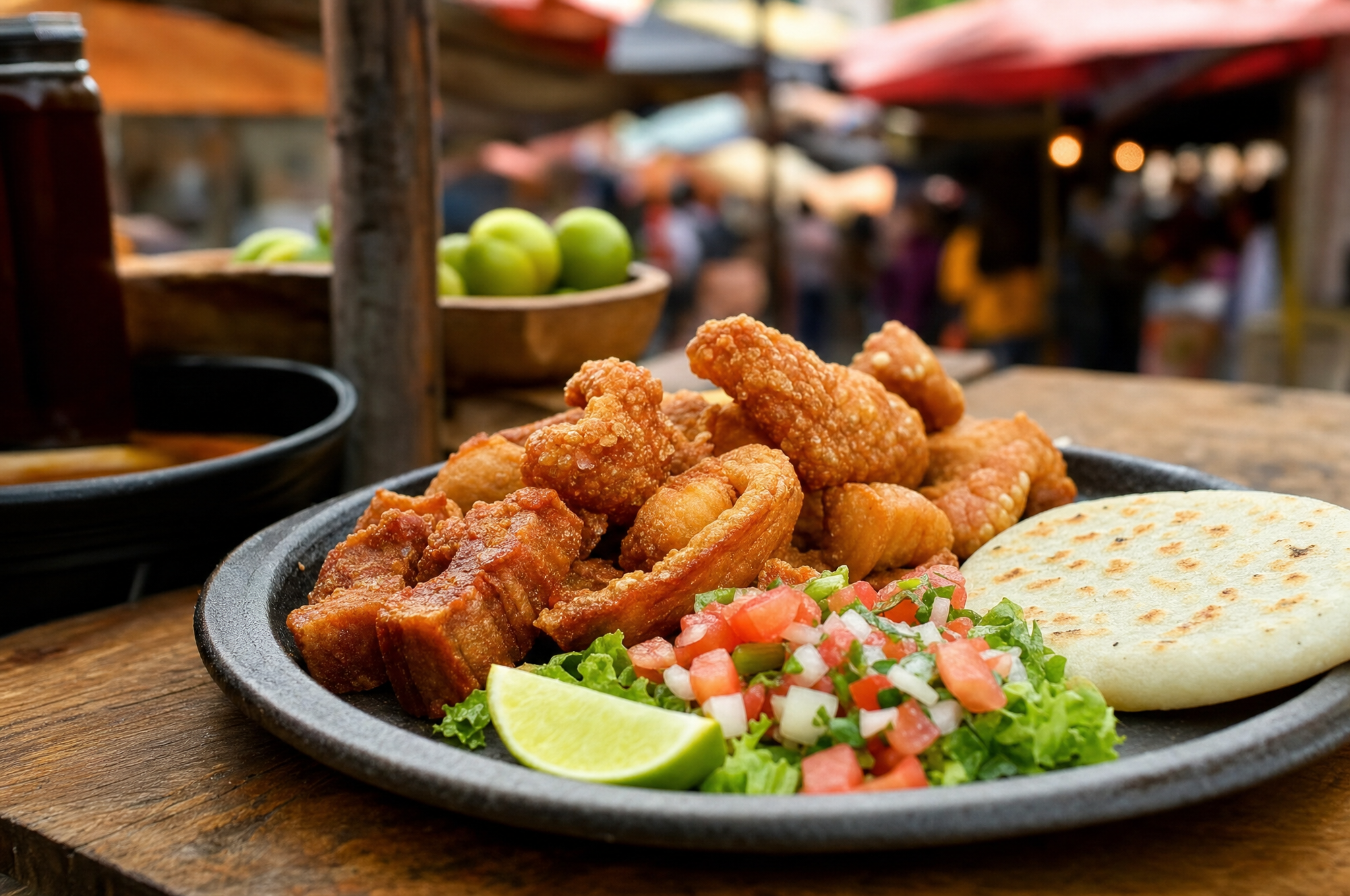 El Parche del Chicharrón event poster