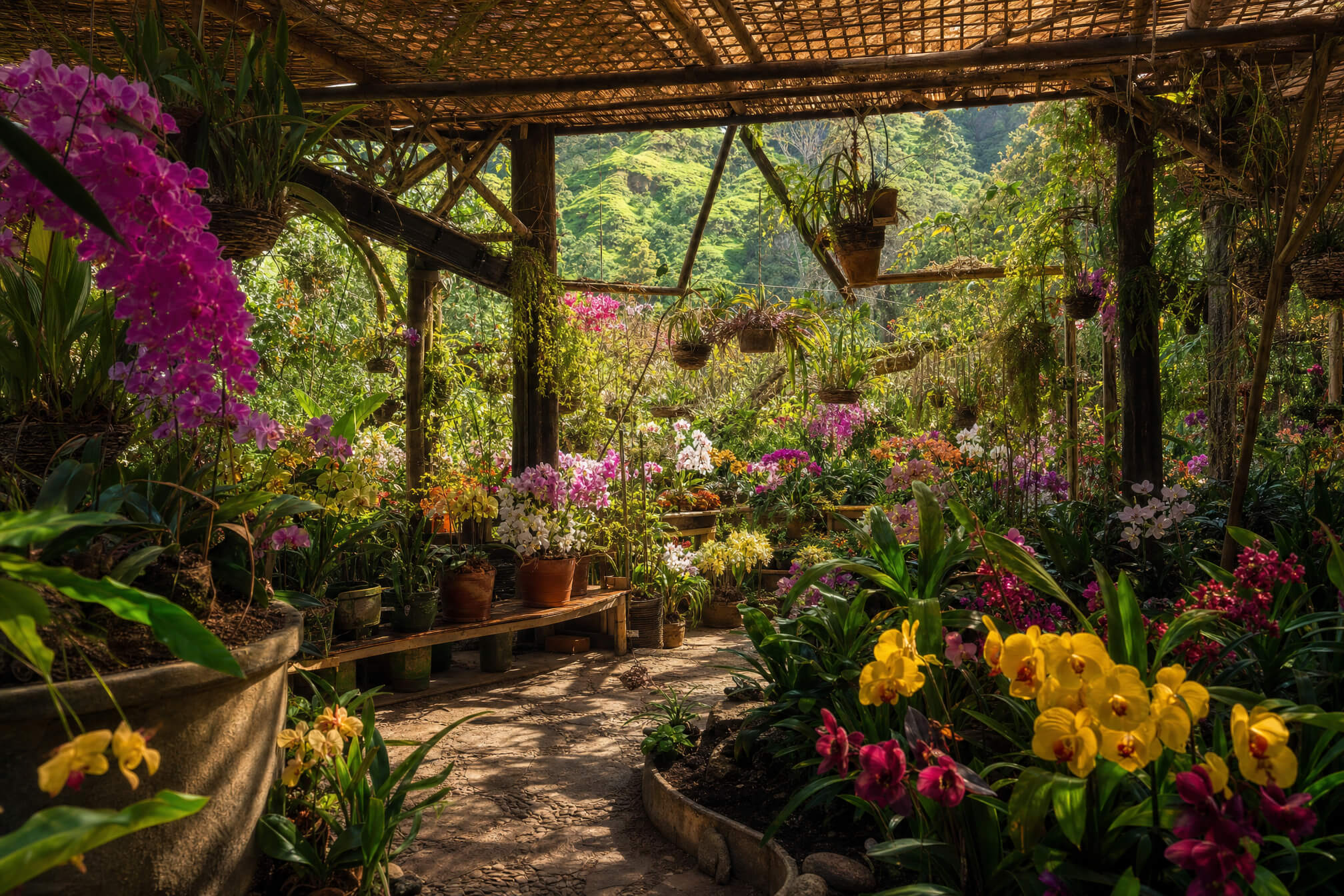 Florecer: Orquídeas, Naturaleza y Tradiciones event poster