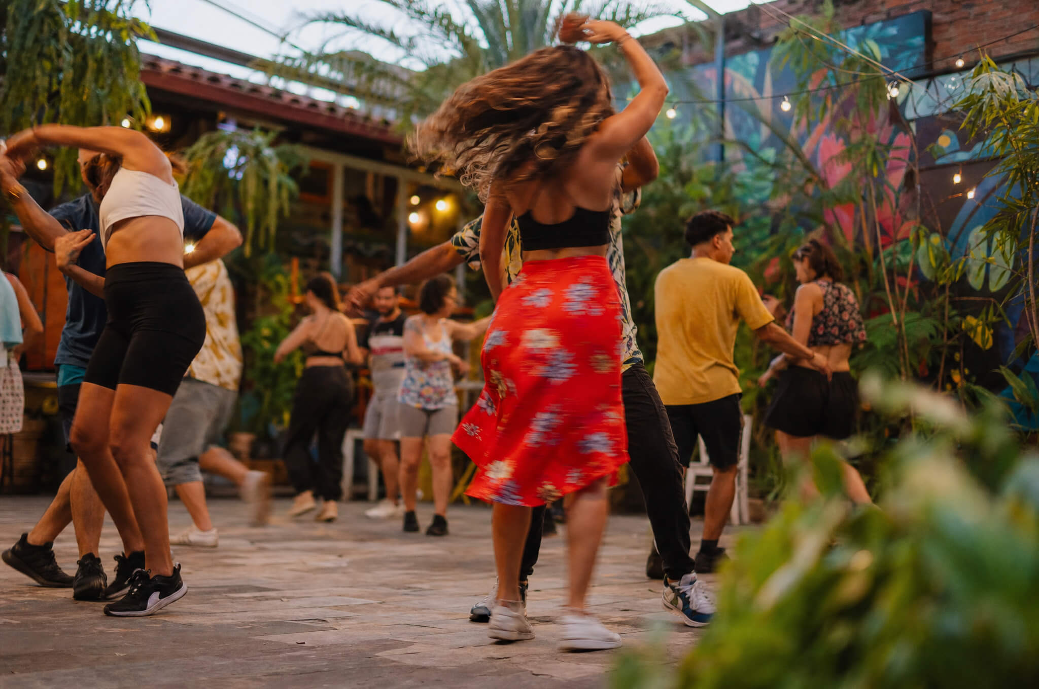 Free Salsa Class at The Wandering Paisa event poster