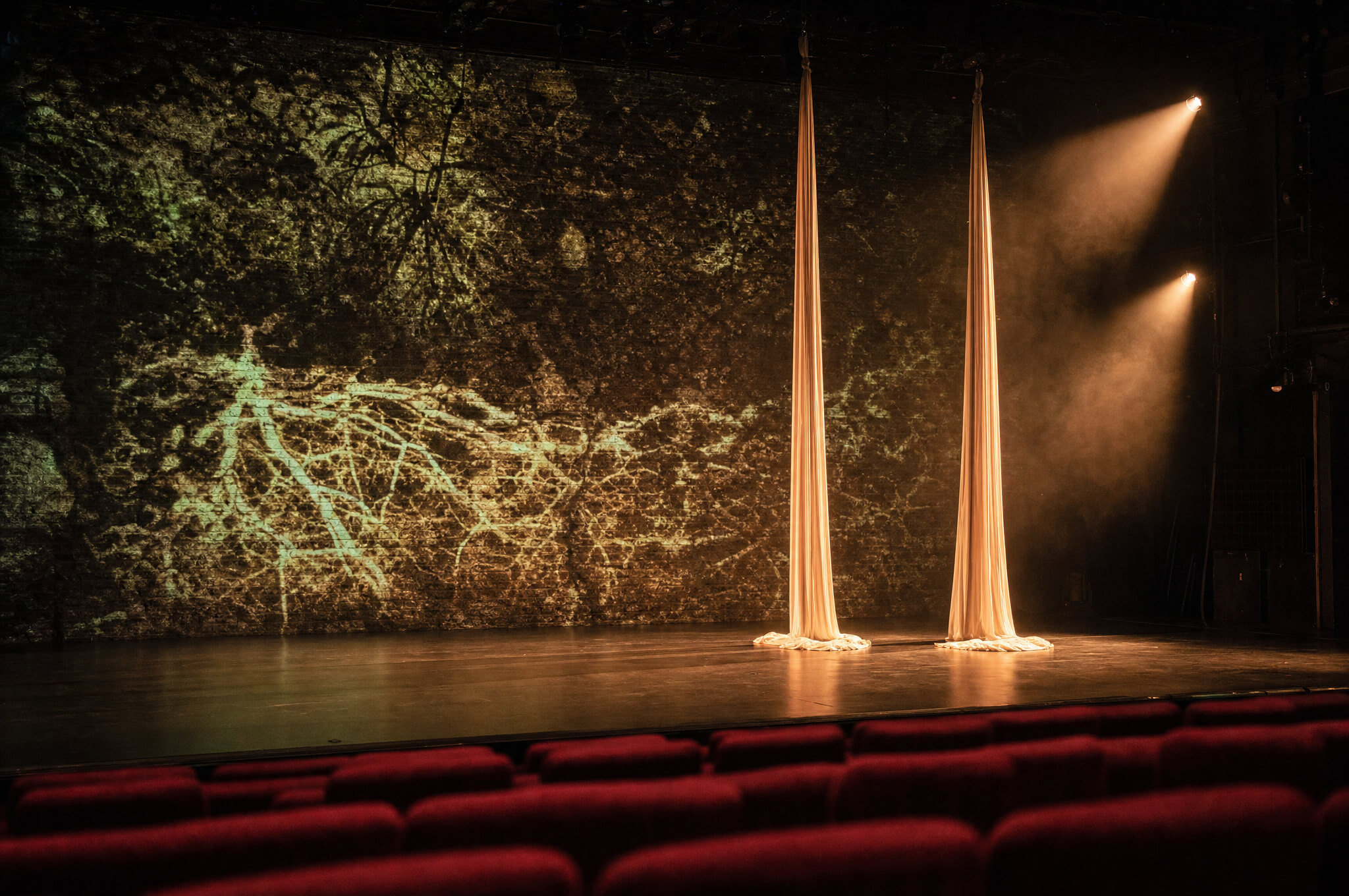 IXAQUENE — Aerial Dance & Video Mapping event poster