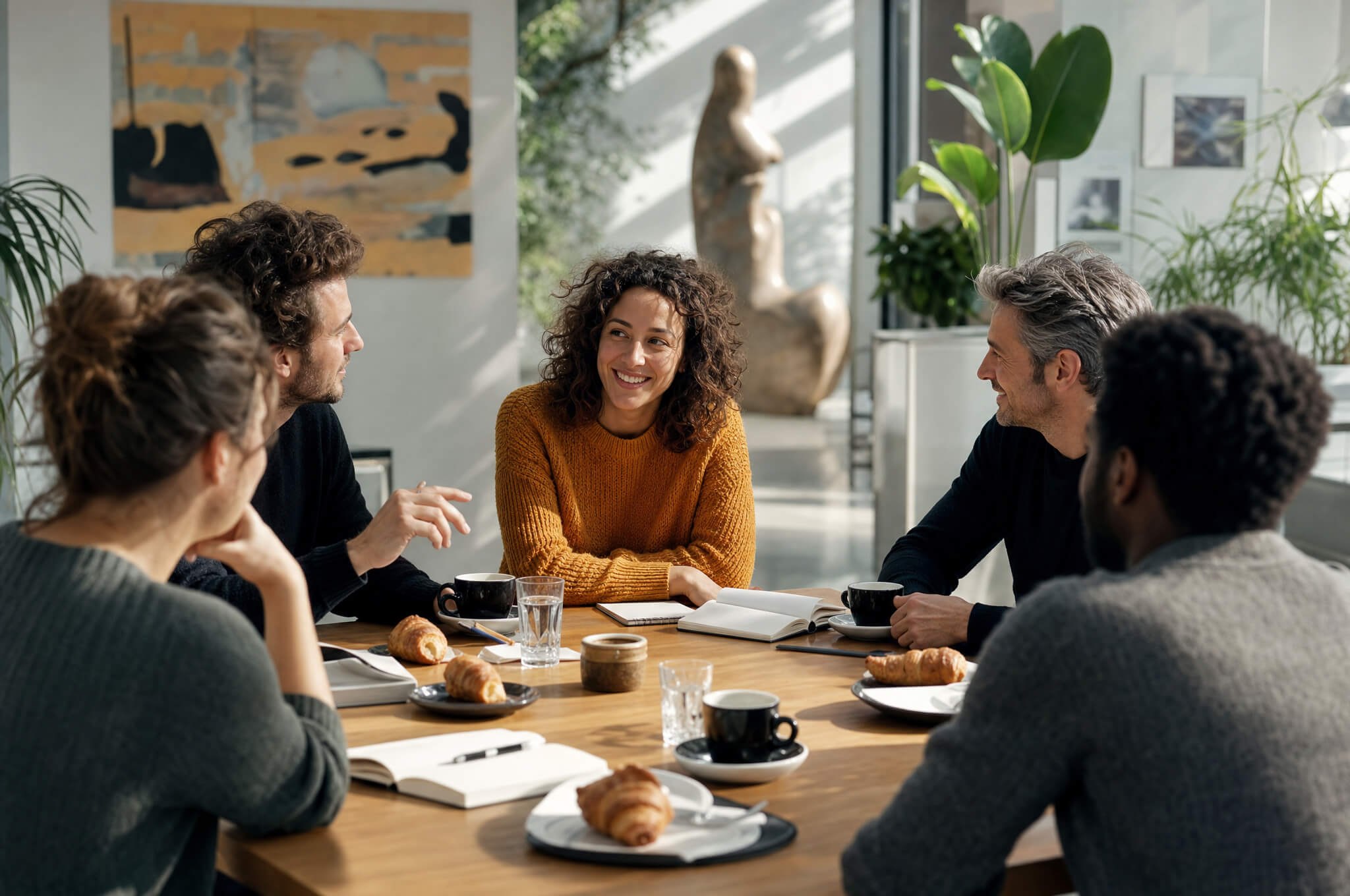 French Conversation Club at MAMM event poster