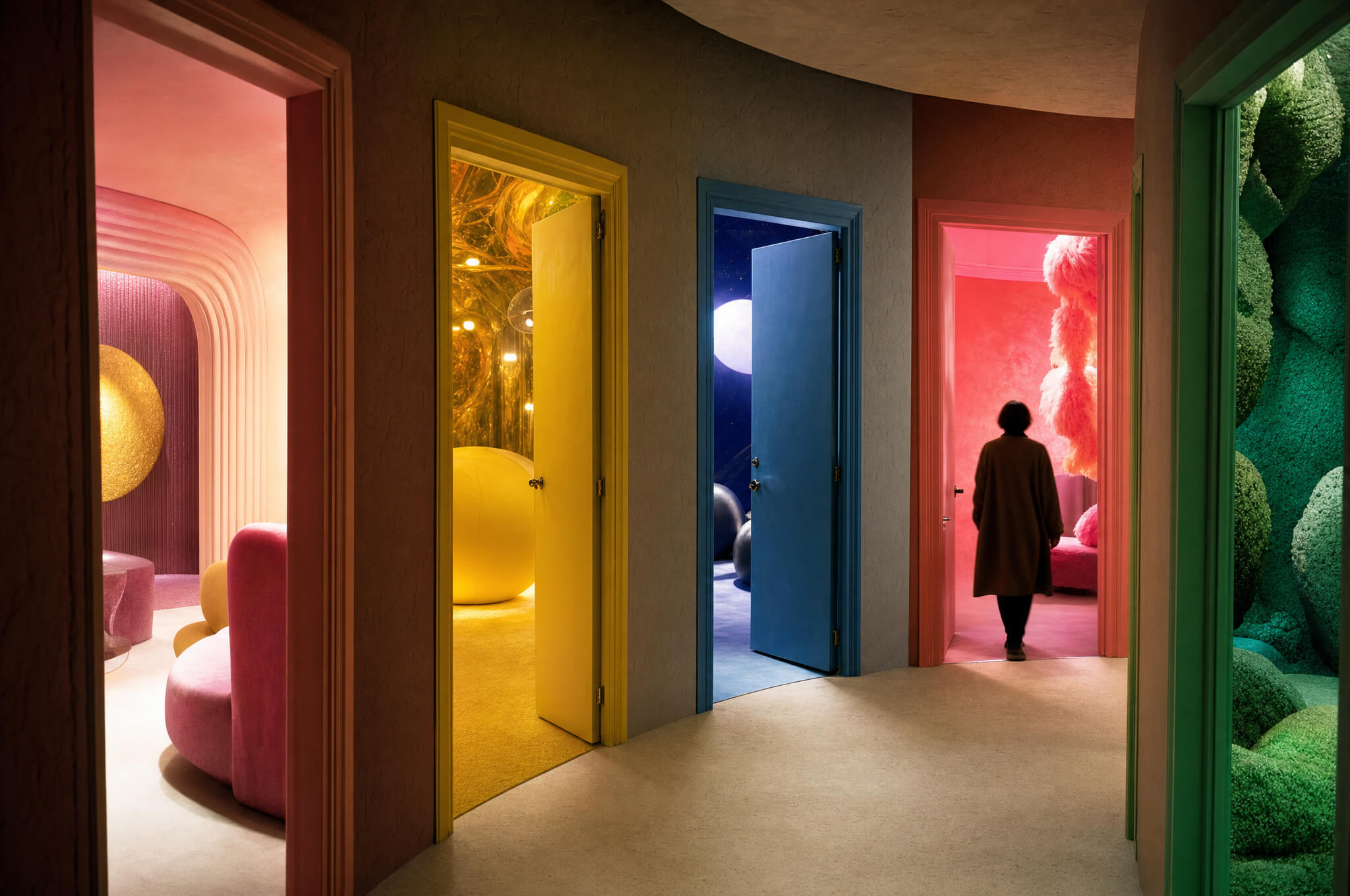 Puertas a Mundos — Immersive Experience at Oviedo event poster