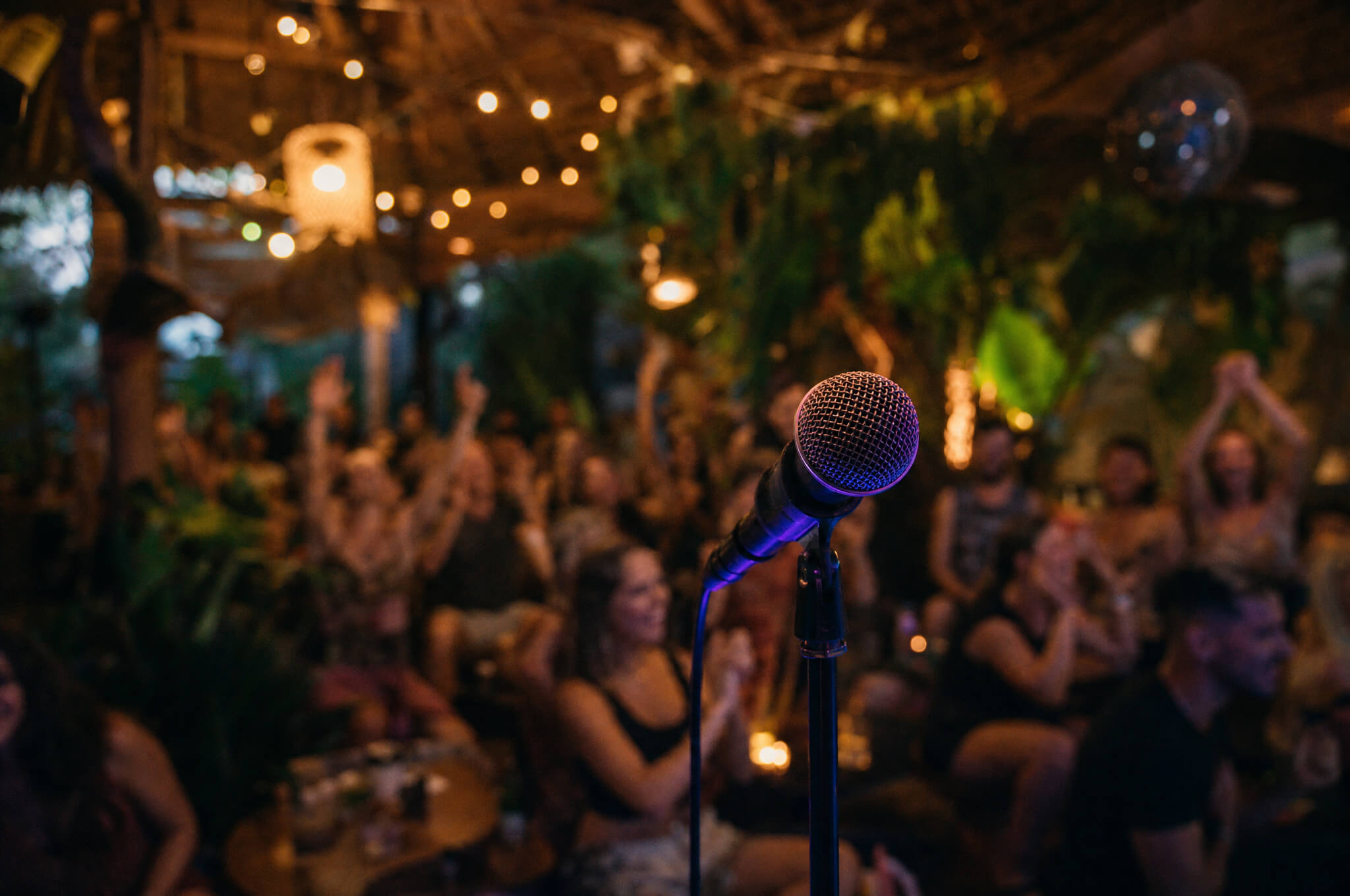 MDE Community Karaoke Night event poster