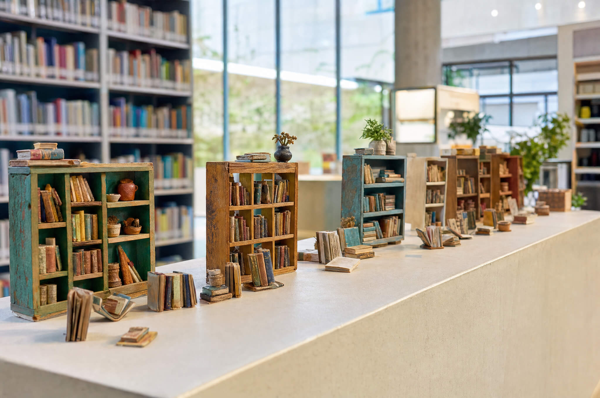 Una Aventura Quijotesca: Bibliotecas en Miniatura event poster