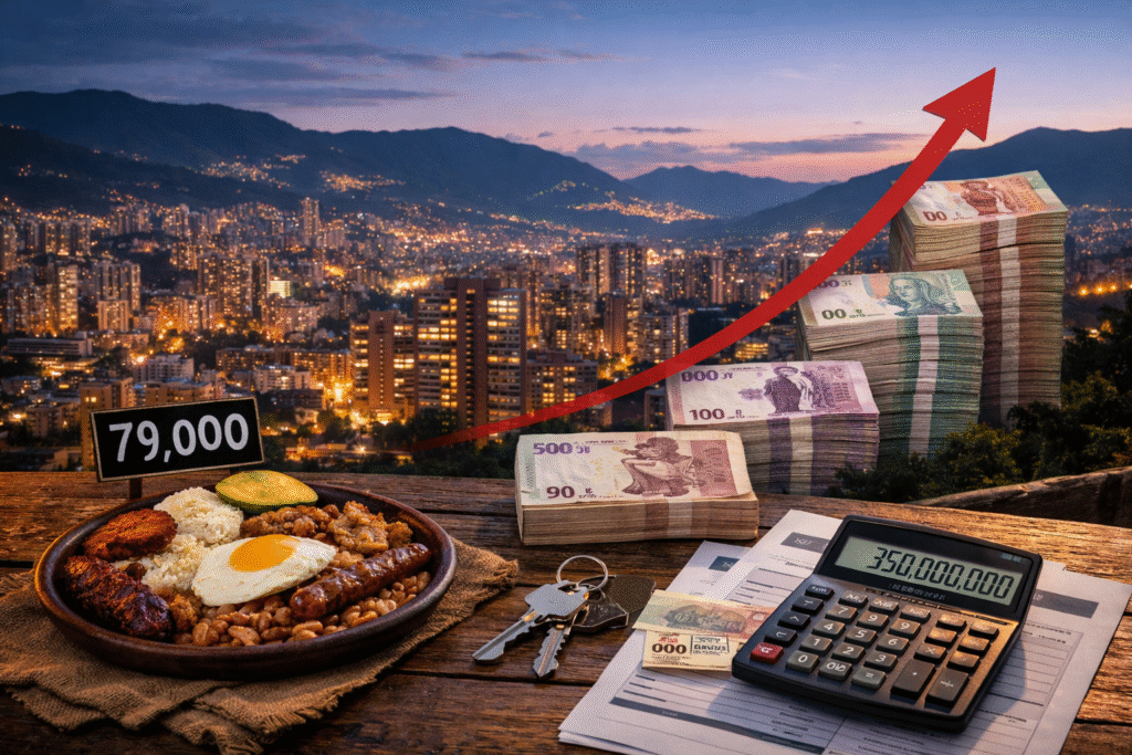 Colombia’s Massive 2026 Minimum Wage Hike: What it Means for the Medellin Expat Community -